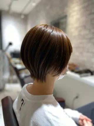 ショート ［パサつき改善］＊ 髪質改善ケアサロン＊のヘアスタイル