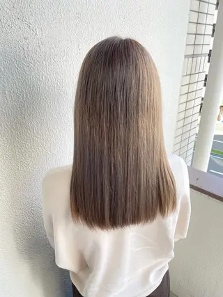 ロング カラー ベージュカラー💖 やすひろのヘアスタイル