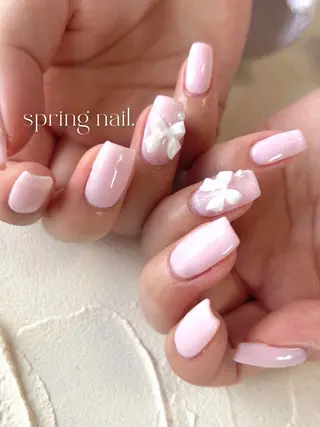 ミディアム pllia beautyのネイルデザイン