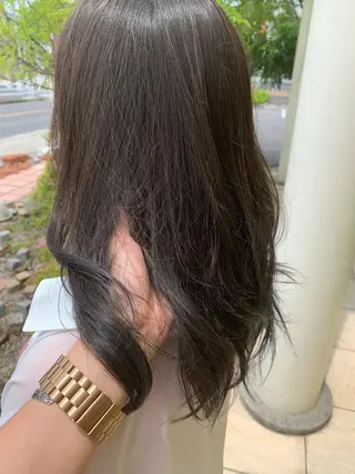 ミディアム カラー 🐸鈴木 綾乃🐸のヘアスタイル