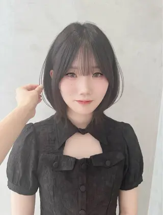 ミディアム 小顔ショート🌿 Say.石川葵のヘアスタイル