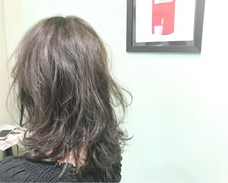 ミディアム カラー AUBEHAIRpeony所属・山形酸性ストレート 古川✂︎のヘアスタイル