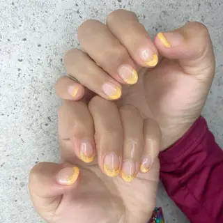 ショート カラー パーマ ヘアアレンジ メンズ キッズ ネイル マツエク・マツパ アイブロウ Salon Kのネイルデザイン