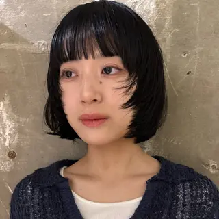 ショート BELLA所属・ボブ/デザイン カラー/sen🩶のヘアスタイル