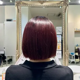 ショート カラー ハイトーン/ネイル /ミウ 🌺❤︎のヘアスタイル