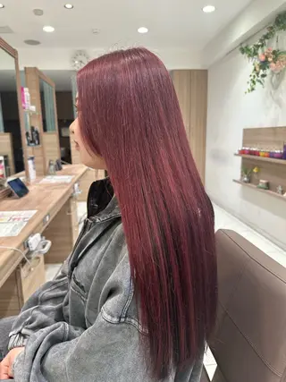 ロング カラー ‪❥ブリーチ💗 MIKUのヘアスタイル