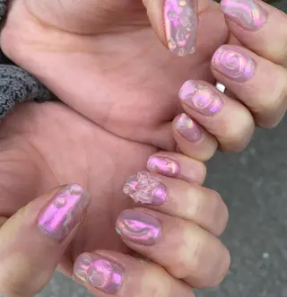 ネイル nano/きもかわ nail🐬🫧のネイルデザイン