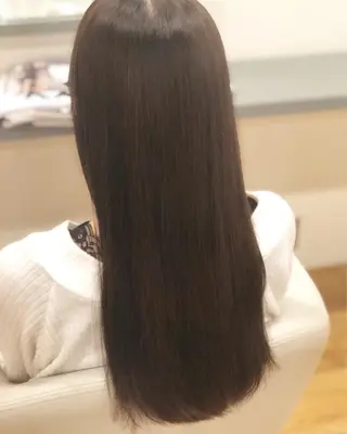ロング カラー パーマ 永井 亜実のヘアスタイル