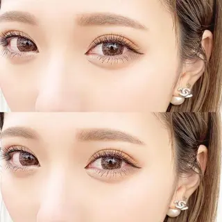 マツエク・マツパ アイブロウ 大阪福島韓国束感まつ げ Sayaka🤍のマツエク・マツパデザイン