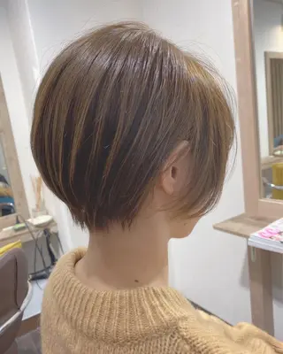 ショート カラー 🌈ショート/レイヤ ーカット/中村崇宏のヘアスタイル