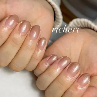 ミディアム ネイル richeri beautyのネイルデザイン
