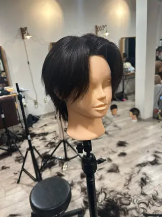 ミディアム パーマ 小川 優のヘアスタイル