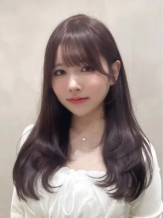 ロング カラー MIRAC所属・Ryoichi⛓️ 韓国ヘア/ハイトーンのヘアスタイル