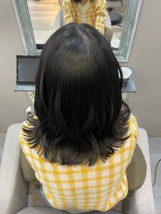 ミディアム ヘアアレンジ 小泉 果穂のヘアスタイル