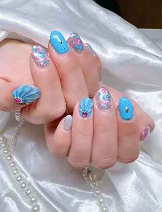 ネイル 高島 夏海のネイルデザイン