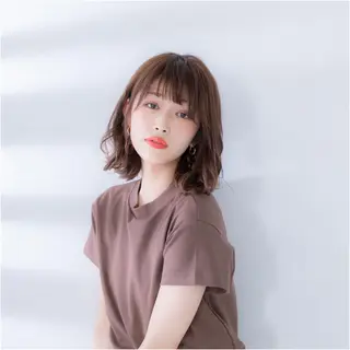 ミディアム シノハラ ガクト ショート/白髪ぼかしのヘアスタイル