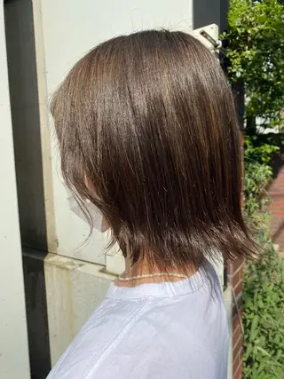 ショート カラー お任せヘア☘️☘️ 及川渚のヘアスタイル