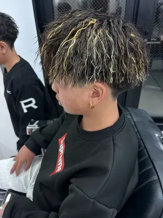 パーマ メンズ 土岐 仁/メンズ専門 パーマ特化美容師🔥のヘアスタイル