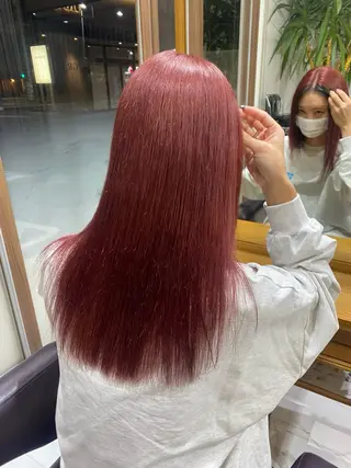 セミロング カラー GRANDEUR やまだかなのヘアスタイル
