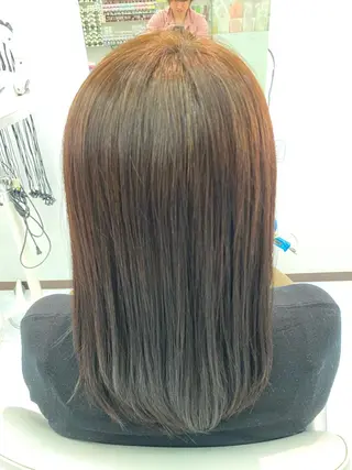 セミロング ヘア スコール 松戸五香店のヘアスタイル