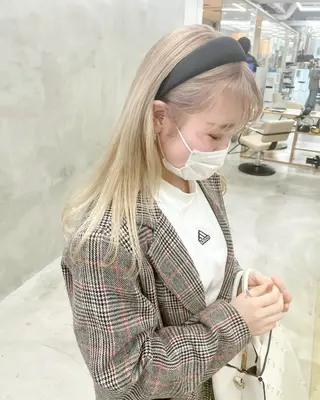 ロング カラー 似合わせ｜レイヤー 🪩yurikaのヘアスタイル