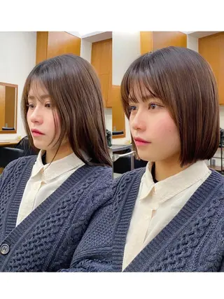 ショート Paddle所属・似合わせレイヤー/ レイヤーパーマ/高倉のヘアスタイル