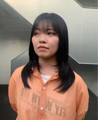 セミロング レイヤー/メンズ /髪質改善 廣島公平のヘアスタイル