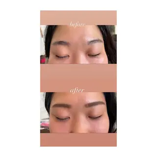 アイブロウ 透明感color吉田 沙羅のヘアスタイル