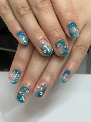 ミディアム MAXKELLY KAORIのネイルデザイン