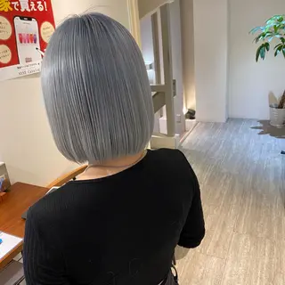 ショート カラー AMI Hair  supply所属・髪質改善カラー 韓国風レイヤーのヘアスタイル