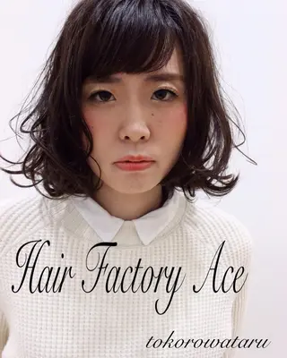 ミディアム 所渉/韓国レイヤー /ウルフカットのヘアスタイル