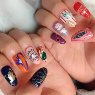 ネイル ジェヌインネイル 河内のネイルデザイン