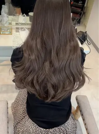 カラー アレンジカラー モデル🎀yuuiのヘアスタイル