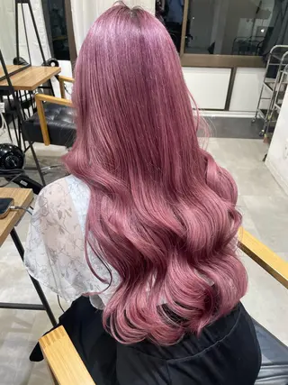 ロング カラー うる艶カラー/ハイト ーン🎀hina🎀のヘアスタイル
