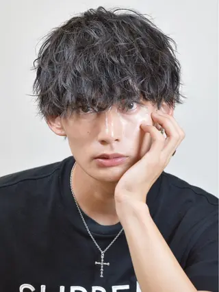 パーマ メンズ aitokyo+下北沢所属・aitokyo Yuiのヘアスタイル