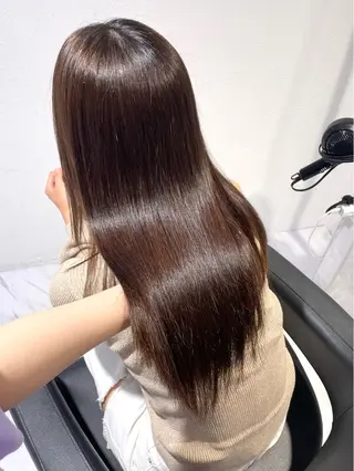 ロング カラー 表参道♡暗髪^ྀི 艶カラー♡アユミのヘアスタイル