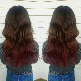 ロング noa.所属・今中 小百合のヘアスタイル