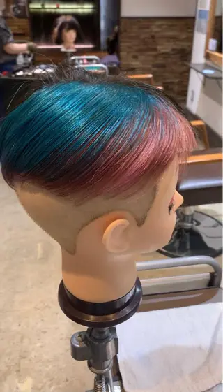 カラー 【池袋店 店長】伊藤 昂樹/曲がる縮毛矯正のヘアスタイル