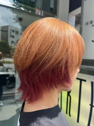 ショート カラー アートディレクター 尾内 友美のヘアスタイル