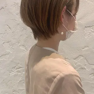 ショート 🌟アレンジが似合う カラー🌟Rumiのヘアスタイル