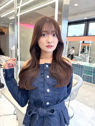 ミディアム Lond strada所属・💎韓国レイヤー/ 髪質改善💎武村侑哉のヘアスタイル