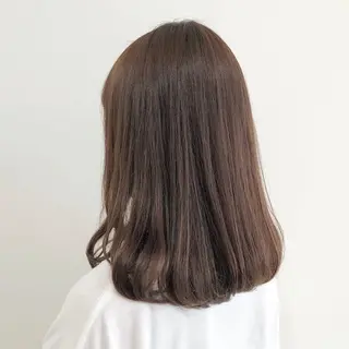 ミディアム カラー お洒落パーマ/ 艶カラー/michiのヘアスタイル