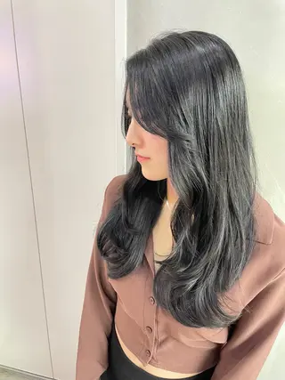 ロング Raffichi 店長　Ryoのヘアスタイル