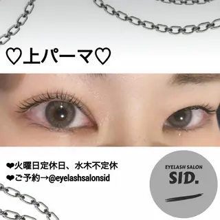 マツエク・マツパ アイブロウ eye lash salon SIDのマツエク・マツパデザイン