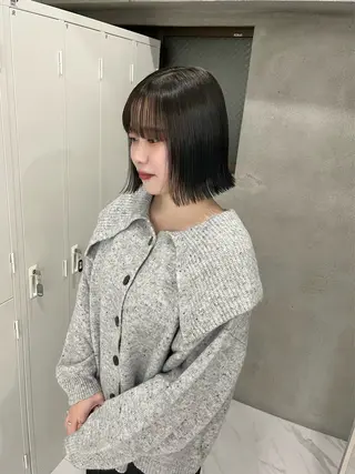 カラー riko/レイヤー/ 艶カラー/ヘアセットのヘアスタイル