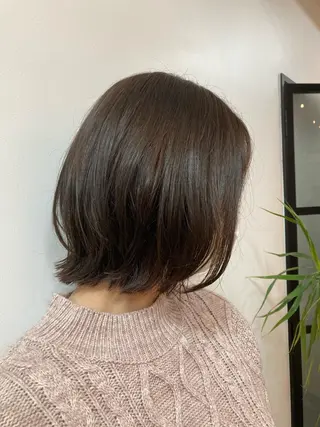 ミディアム 阪口 依美奈のヘアスタイル