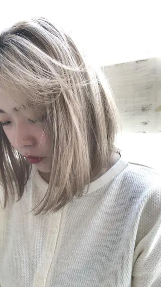 ミディアム 🌼こやま かおり🌼のヘアスタイル