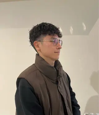 パーマ メンズ ANY/メンズ特化/ シバヤ　ユウキのヘアスタイル