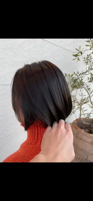 ミディアム カラー clocca所属・鵜飼 真伍のヘアスタイル