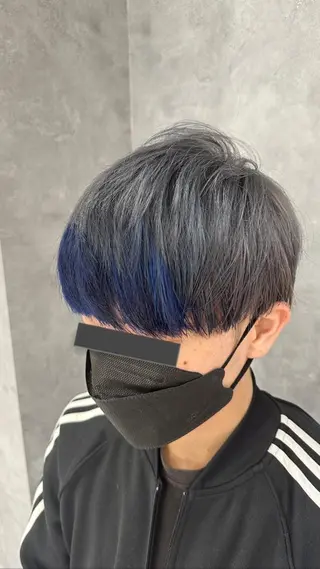 カラー メンズ Mayo/ダブルカラ メンズカット/カラーのヘアスタイル